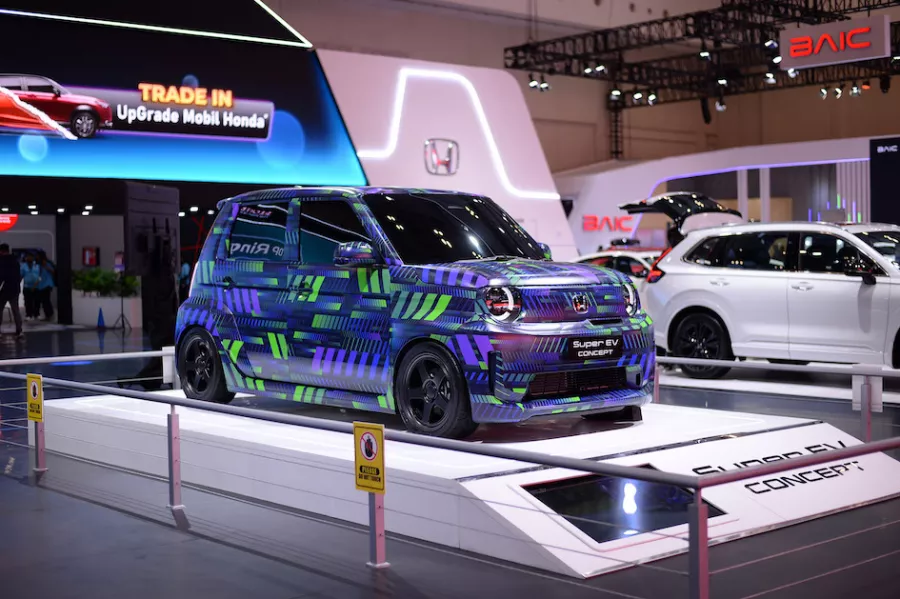 Honda Super EV Concept Tampil Perdana di Asia, Memikat Perhatian